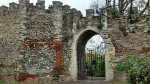 Hertford Castle Wall