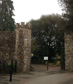 Hertford Castle Wall
